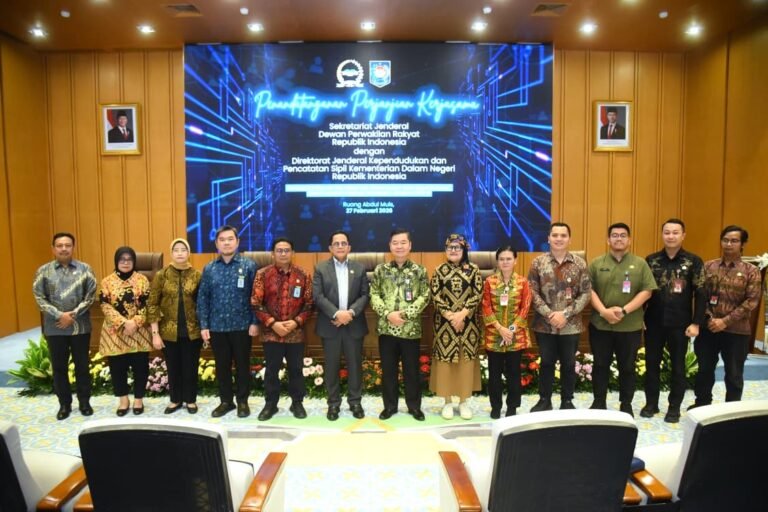 Kolaborasi Kemendagri, Setjen DPR RI Gunakan Data Kependudukan untuk Dukung Berbagai Kebijakan