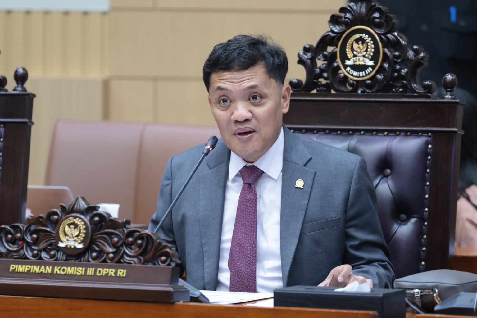 Komisi III Dukung Polda Metro Jaya Usut Dugaan Eksploitasi Anak dalam Kerusuhan 27 Agustus